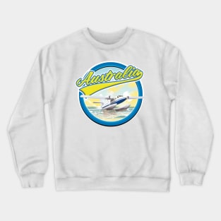 Australia Travel logo Crewneck Sweatshirt